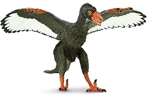 Safari Ltd. Figurka Archaeopteryx - szczegółowa figurka dinozaura 9,5 cm - zabawka edukacyjna dla chłopców, dziewcząt i dzieci w wieku od 3 lat