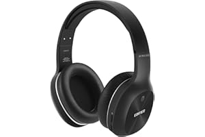 Edifier W800BT Plus Wireless Over-Ear Headphones, Bluetooth Headset with CVC™ 8.0 Call Noise Cancelling, 55H Playback Time, Built-in Microphone, Physical Button and APP Control, Black