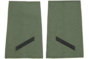 baum-m gmbh Rangschlaufen für die Deutsche Bundeswehr (Heer) oliv mit schwarzem Stick