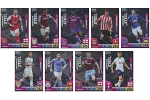 GENERIC PANINI ADRENALYN XL Premier League 2023 Full 9 Card SUBSET Defensive Steel AS Pictured