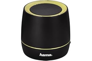 ‎HAMA Hama Lautsprecher für Smartphones,Tablets und Notebooks (6,5 x 6,8 cm (B x H), inkl. USB-Ladekabel) schwarz