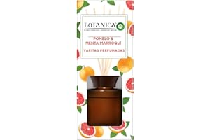 BOTANICA BY AIR WICK Botanica by Airwick Varitas Perfumadas - Ambientador Mikados, Esencia Para Casa Con Aroma A Pomelo Y Menta Marroquí - 100 ml