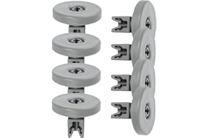 8 stycken hjul för nedre korg diskmaskin 5028696500/4 50286965004 5028696400/7 50286964007 för Electrolux och för Zanussi 10