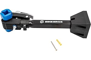 BIKE BROZ BikeBroz Support mural stable pour vélo électrique, VTT, vélo de route, etc. Convient comme support de montage et de réparation