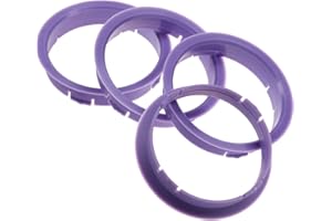 RKC 4X Zentrierringe 63,3 x 60,1 mm lila Felgen Ringe Made in Germany