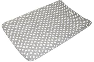 FUN*DAS BCN Fundas Bcn ® - F11/93002 - Funda Cambiador Bebé 70x50 Centímetros - De Algodón – Suave, Elástica Y Adaptable - Color FUN VIANTAGE STAR