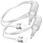 WANGCL 2 x Manual Siphon Filter Tubes Wine Making Siphon Siphon Hose Wine Beer Filter Size Approx 2 Meters