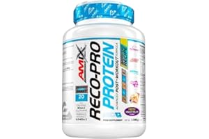 AMIX - Recuperador Muscular - Reco Pro Advanced Protein Shake en Formato de 1000 g - Mejora la Regeneración Muscular - Contiene Proteína Hidrolizada e Isolada - Sabor a Frutas del Bosque