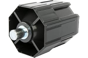 Schellenberg 80300 rullhylsa maxi för 60 mm åttakantiga axlar, SW 60, 72 mm längd, bult 12 mm diameter