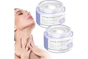 VOKKRV 2024 New Neck Firming Cream - Best for Tightening Sagging Skin, Tighten and Lift Neck Cream, Gopure Neck Cream, Neck Cream for Sagging and Tighten, Anti-Aging Neck Cream (2PC)