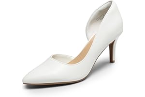 DREAM PAIRS Scarpe Classiche con Tacco a Gatto Décolleté da Donna Scarpe con Tacco a Spillo da Donna