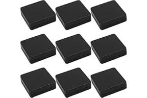 HMKESOTERIC 9 Stk Abzweigdose Wasserdicht, Kunststoffgehäuse Elektronik Gehäuse Kunststoff Projekt Box Abzweigdosen, Verteilerdose Außen Wasserdicht Aufputz Abzweigkasten, DIY Kabelanschlussdose, 62x62x20mm