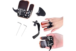 wolfman Archery Finger Tab Finger Protection S/M/L Leather Finger Protector Gloves for Bow Finger Protector Hunting Tradition Bow Recurve Bow
