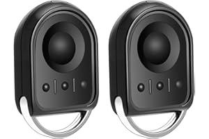 DIYUNA （Pack de 2）Télécommandes Portail 433,42 MHz - Télécommande Compatible avec Somfy Keygo Porte de Garage 1841064, Elle ne peut pas remplacer le modèle Somfy Keygo io - 1841134（4 Canaux)