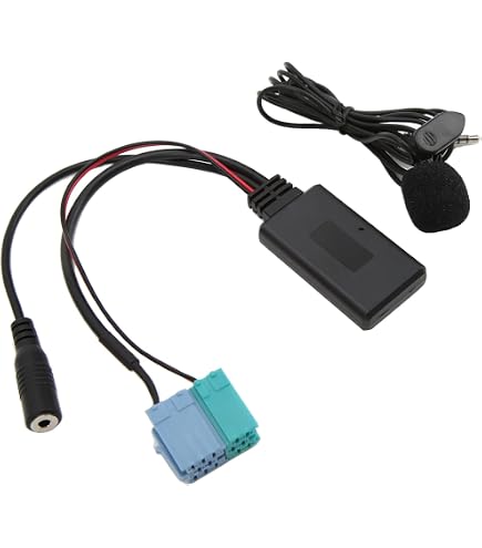 Adaptateur Bluetooth Carkio Pour BMW E46 - 10 Broches - Version 5.0 - Compatible Série 3 2002-2006 - Haut Débit