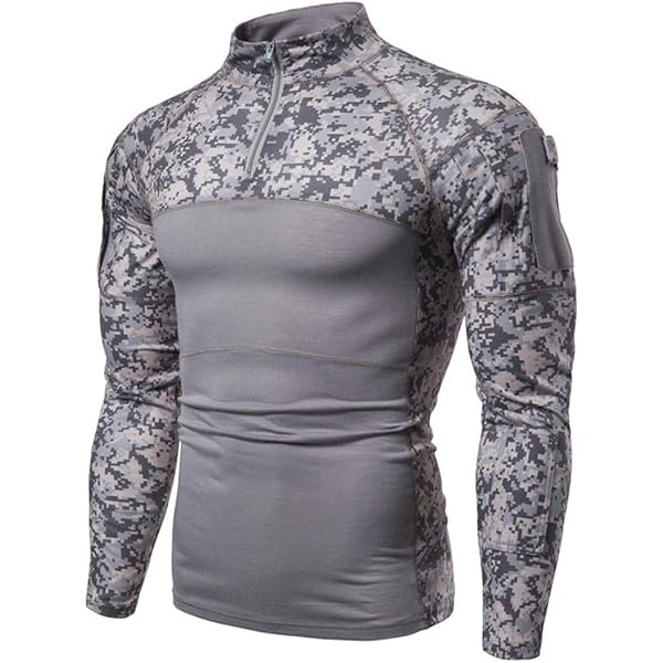 T-shirt De Chasse Game Winner – Manches Longues – Camouflage 3D – Taille XL