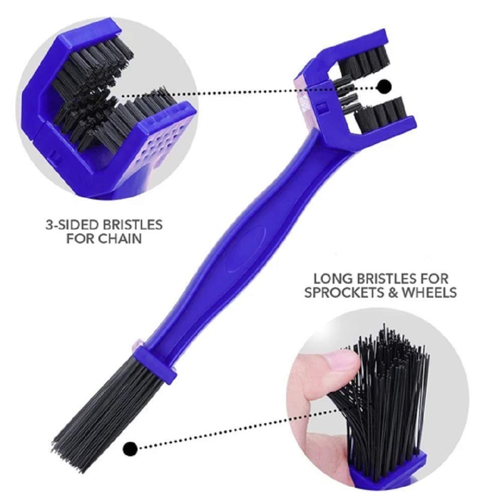 E-COSMOS Multipurpose Cycle Motorcycle Bike Chain Cleaner Brush - Image 5