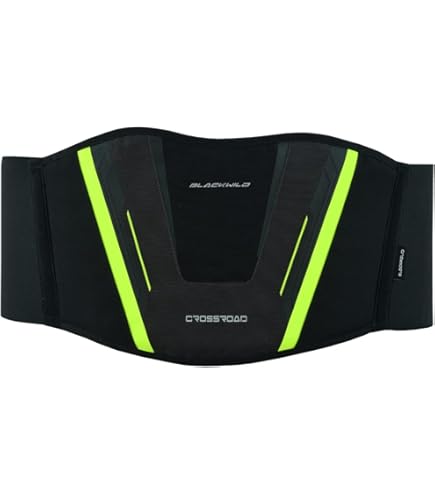Cintura Riscaldata Per Moto BLACKWILD - Scalda Reni, Lombare, Unisex, Grigio Fluorescente, Poliestere - Foto 9