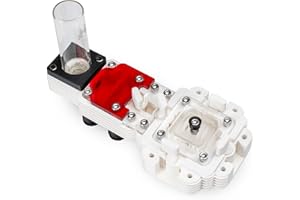 ANT DIMENSION Kit de iniciación de colonias de hormigas - Formicarium para reinas y colonias de hormigas pequeñas (blanco - especie pequeña)