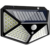 Mobee 100 Led Outdoor Solar Lighting Photocell Solar Lamp Solar Powered Lamp with Motion Sensor