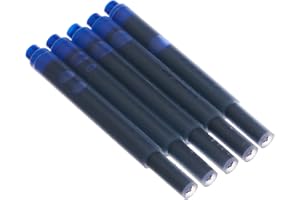 Cartuchos de tinta para pluma estilográfica Lamy 2077 - 4er-Set, T10, color azul, 4 paquetes (20 cartuchos)