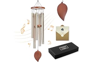 YITGOG Wind Chimes, 32Inch Large Aluminum Tubes Wind Chime for Garden Yard Home Outdoor Indoor Wind Chimes for outside, Memorial Wind chimes Gifts for Mother Hanging Chimes