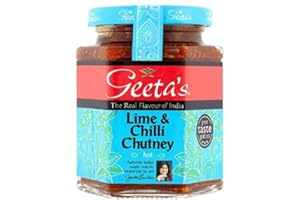 Geeta's Lime and Chilli Hot Chutney, 310g