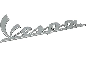 GSC RICAMBI SRL TARGHETTA SCRITTA LOGO LATERALE PER VESPA DIESIS 150 VERSIONE ELECTRON