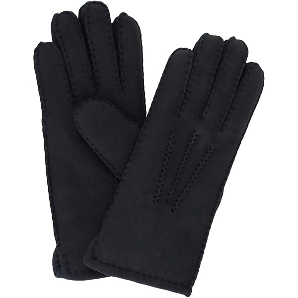 Fellhof Fingerhandschuhe Basic (grau, 6) Fashion