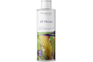 Aquaforest - AF Micro (Freshwater) 250 ml - Fertilizzante Base Altamente concentrato con Un Set Completo di micronutrienti necessari per Lo Sviluppo ottimale delle Piante dell'acquario