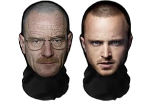 Aristo Solutions Realistische 3D-Druck Vollgesichtsmasken in coolen Bundles – Atmungsaktiv, leicht & bequem, ideal für Cosplay, Partys, Halloween, Karnveal & Events oder Junggesellenabschiede