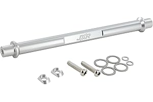 JXRACING JXR Foot Peg Support Brace Bar Bracket footpegs for Surron Light Bee Sur Ron (Silver)