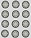 Produktbild 12 Darts Dartscheibe reispapier fee / becher kuchen 40mm cake topper vorschnitt deko