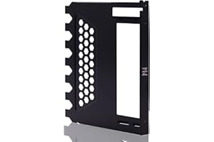 EZDIY-FAB Supporto Verticale per Scheda Grafica Piastra per Slot PCIE,Supporto Verticale per GPU,kit di Supporto per Scheda Video VGA-Nero