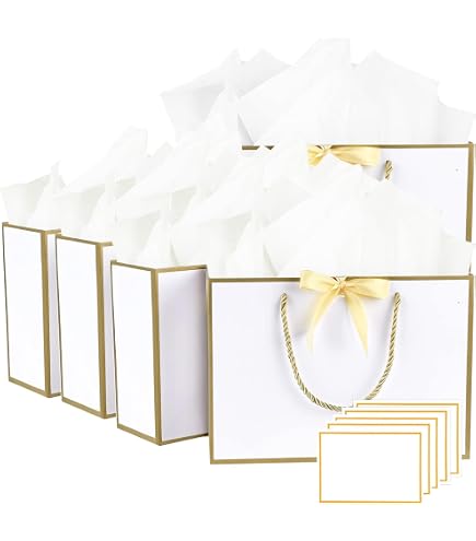 36x Geschenktüten Mit Griffen In Pastell-Batikdesign – Inkl. Seidenpapier Für Jeden Anlass