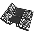 BOXLEGEND V2 Shirt Folding Board t Shirts Clothes Folder Durable Plastic Laundry folders Folding Boards flipfold,Black