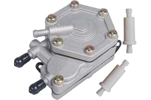 Carkio 2520227 - Pompa carburante con filtro benzina piccolo in linea 2530009 per ATV Polaris Sportsman Magnum Outlaw Scrambler Trail blazer 300 325 330 400 500 525 600 700