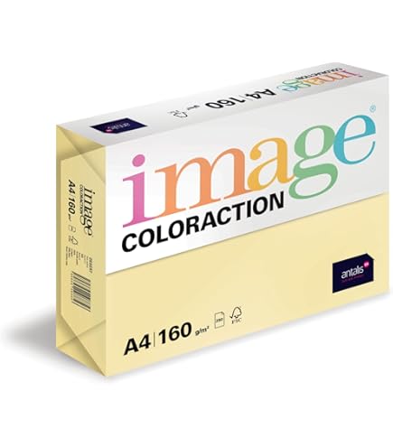 Image Coloraction Lagoon - gekleurd kopieerpapier - DIN A4, 210 x 297 mm, 80 g/m² - kleurrijk, houtvrij printerpapier voor kopieerapparaten - 500 vellen - lichtblauw