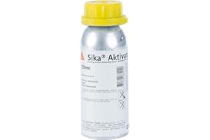 Sika – Haftreiniger auf Lösemittelbasis – Sika Aktivator-205 Transparent – für nicht poröse Untergründe – zur Reinigung von Klebeflächen – 250 ml