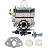 Carburador con foco de imprimación + junta para Honda GX31 GX22 FG100 Little Wonder Mantis Tiller Carb 16100-ZM5-803