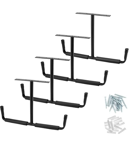 2 Ganci Da Parete Dekton Per Bici | Supporto Staffa In Acciaio | Appendiabiti Da Muro