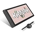 HUION Kamvas 13 (Gen 3) Drawing Tablet with Screen, 13.3 Inch Canvas Glass Graphic Drawing Monitor, 99% sRGB Coverage, New PenTech 4.0, 16384 Pen Pressure, Dual Dials and 5 Express Keys, Black