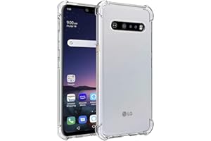 Wanyuexes Hülle für LG V60 ThinQ 5G Case/für LG V60/LM-V600EA Case, Rundumschutz Schutzhülle Cover, Ultradünn TPU Transparent Stoßfest Handyhülle für LG V60 ThinQ Clear