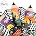 Produktbild Lustige Halloween-Karikatur-Bleistift-Geschenk-Kasten Halloween Verpackung Farben-Kasten Halloween-Party-Bevorzugungs-Kästen Treat Papiertüten (10 Stück)