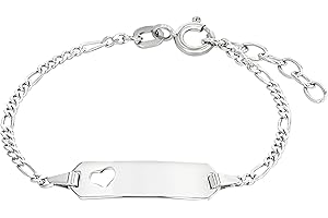 Amor Bracelet 925 Sterling Silver Girls Children's Bracelet, Silver, Comes in Jewelry Gift Box