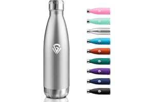 KOLLYKOLLA Borraccia Termica 750ml, Doppia Parete Isolata, Bottiglia Termica Senza BPA, Borraccia Acciaio Inox, Bottiglia Antigoccia, Borraccia Termica Riutilizzabile per Adulti, Ragazzi, Palestra, Viaggio