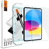 Spigen iPad 11" (2025) / 10.9" (2022) ile Uyumlu Kolay Kurulum Cam Ekran Koruyucu GLAS.tR EZ Fit HD Şeffaf - AGL05554 (Spigen