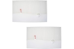 METROX Nawilżacz powietrza ze wskaźnikiem poziomu wody, zestaw 2 szt. do mocowania na kaloryferze + 12 specjalnych wkładek z włókniny, do pomieszczeń/mieszkań do 40 m², parownik, dyfuzor a1650