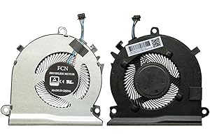 Fleshy Leaf CPU-Lüfter Ersatz für HP Pavilion Gaming 15-EC 15-ec0013dx 15-ec0751ms 15-ec0054ax 15-ec0010nr 15-ec0075ax 15-ec0001ne 15-ec0078ax 15-ec001ne 1ne 6-A 16 - A0010CA Serie L77560-001