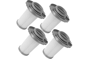DingGreat 4 filtros de repuesto para Rowenta ZR009005, filtro HEPA para aspiradora X-Force Flex 8.60 RH9611 RH9637 RH9638 RH9639